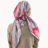 Cotton Candy Swirl Light Crinkle Headscarf Valeri Many Styles