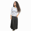 Black Wash Panel Skirt Lilac Teen