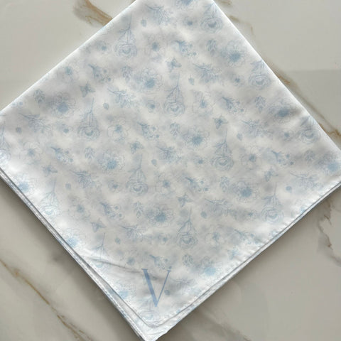 Signature White Print Headscarf Valeri Many Styles