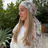 Pastel Butterfly Headscarf SB