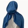 Bamboo Crepe Solid Pretied Headscarf Valeri