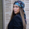 Saphire Florals Headscarf SB