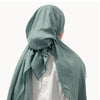 Bamboo Crepe Solid Pretied Headscarf Valeri