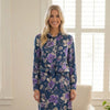 Navy Floral Alma Top