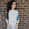 Melanie Satin Sleeve Top