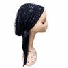 Mesh Cube Pre-Tied Scarf Atifa