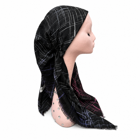 Criss Cross Pre-Tied Scarf Atifa