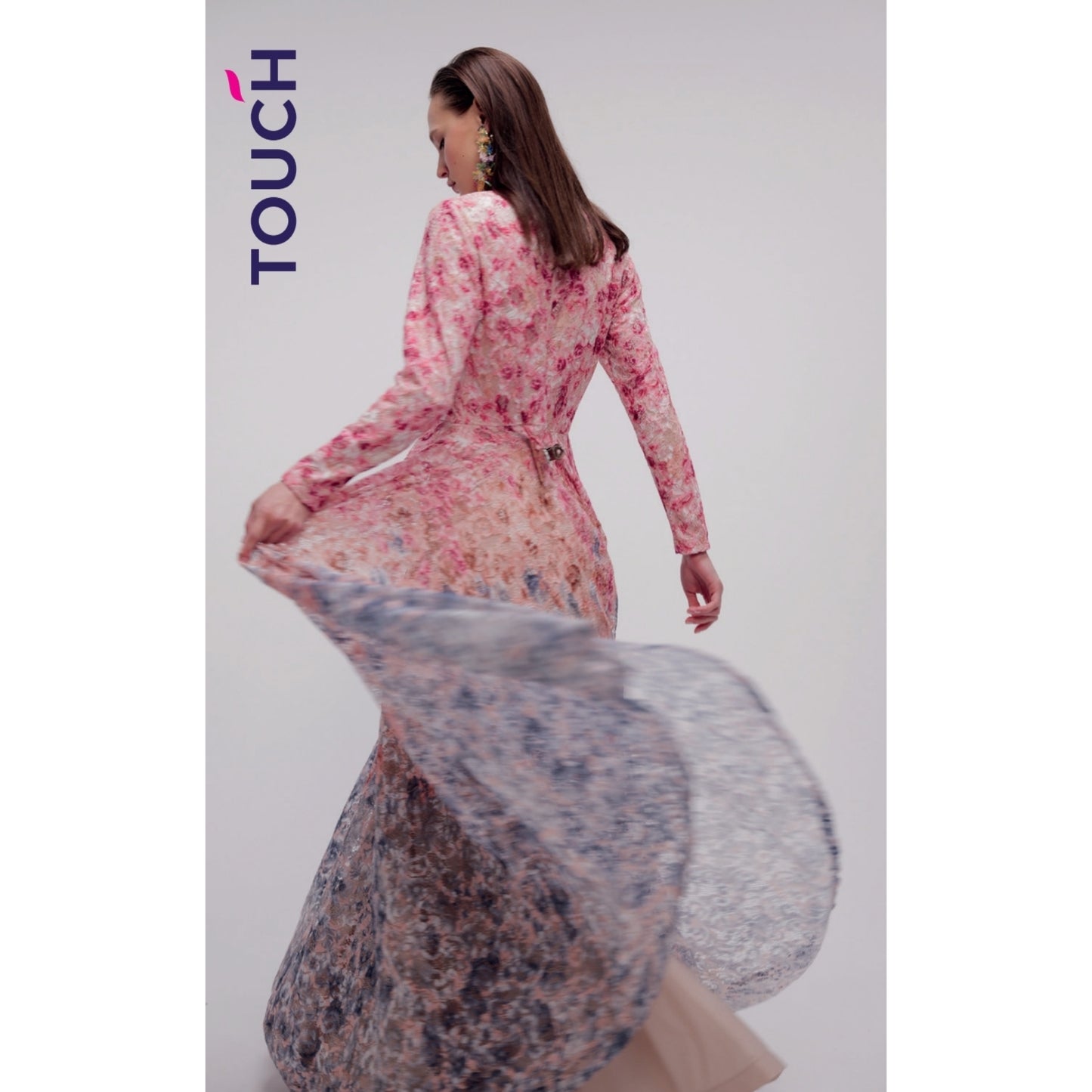 Ombre Lace Gown Touch - The Mimi Boutique