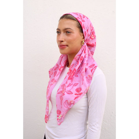 Pink Paloma Headscarf SB