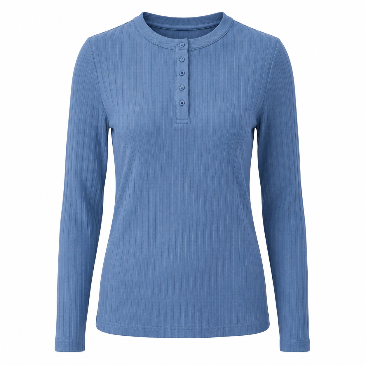 Italian Rib Shirt Blue OC