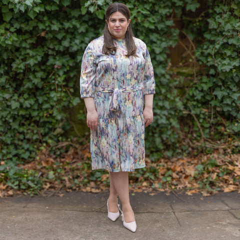 Motif Dress Abstract Floral