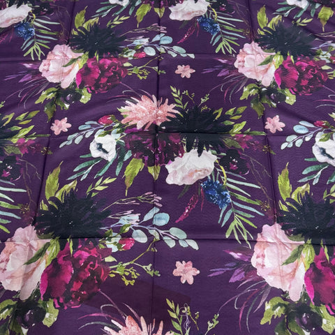 Burgundy Garden Tichel Nicsessories