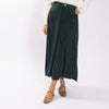 Corduroy & Denim Combo Skirt