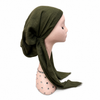Tweed Pre-Tied Scarf Atifa