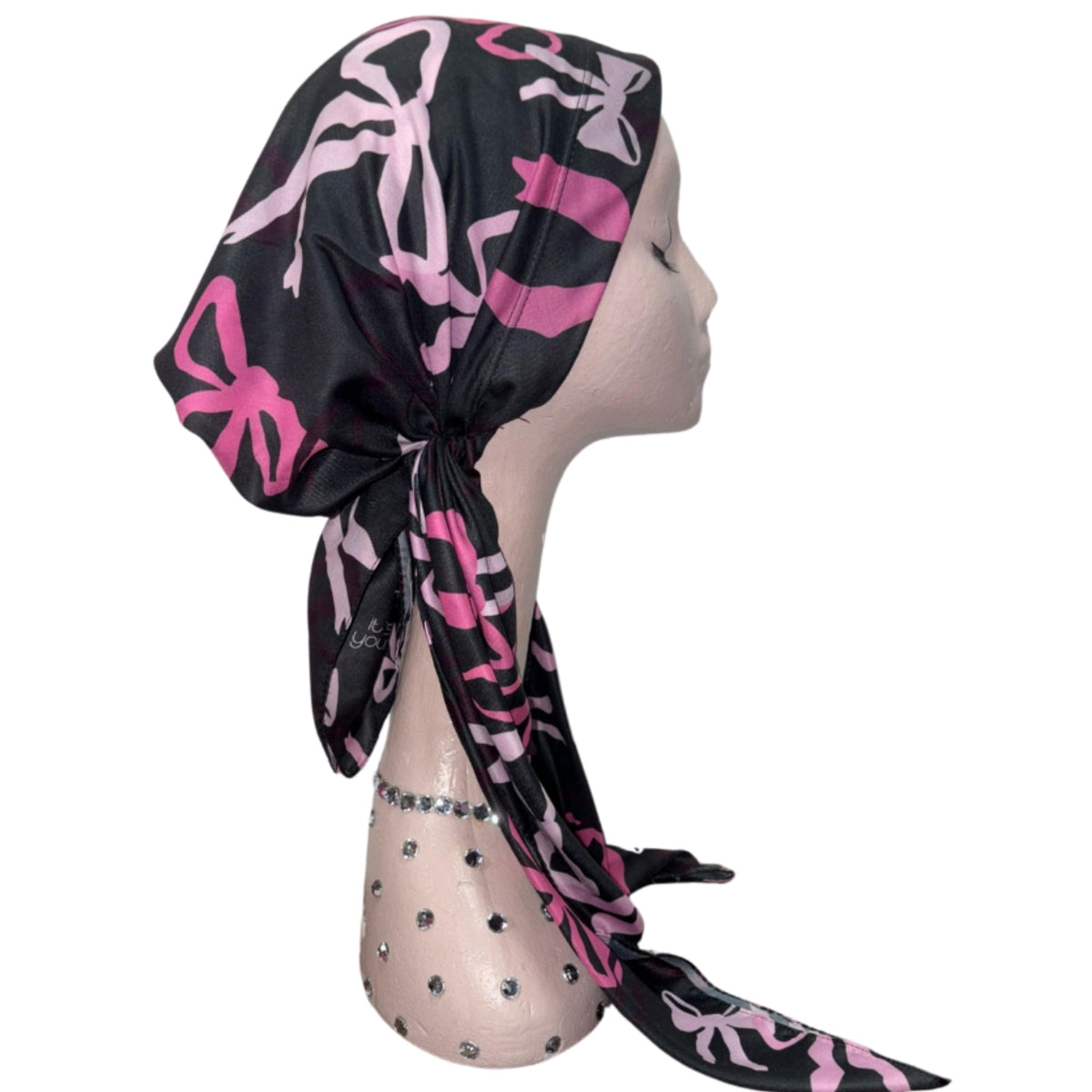 Bow Pre-tied Headscarf Itsyounique