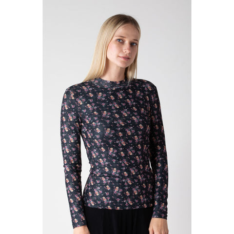 Kore Shirt Black Floral Lunella