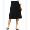 Ponti Ivee Aline Skirt: Black 25" - The Mimi Boutique