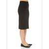 Modal Slim Pencil Skirt:  Black