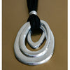 Tri-Oval Aluminum Necklace by Mikah