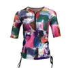 Noa Swim Top: Abstract Art