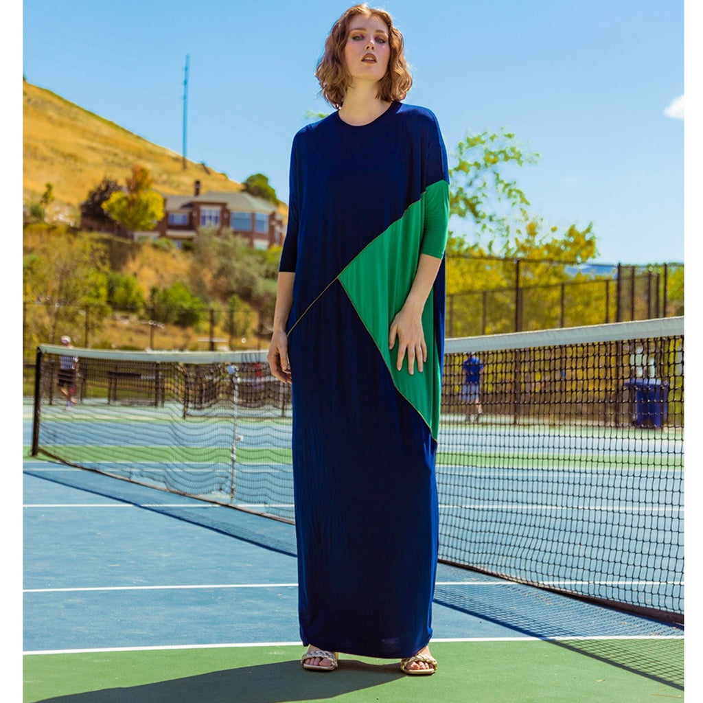Blue/Green Maki Maxi by Mikah Blue/Green Maki Maxi by Mikah