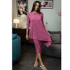 Raspberry Asymmetrical 2 Piece Set by Daniella Faye