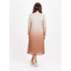 Ombre Metallic Tunic Dress: Gold - The Mimi Boutique