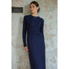 Elise Ribbed Maxi Navy Adina LV