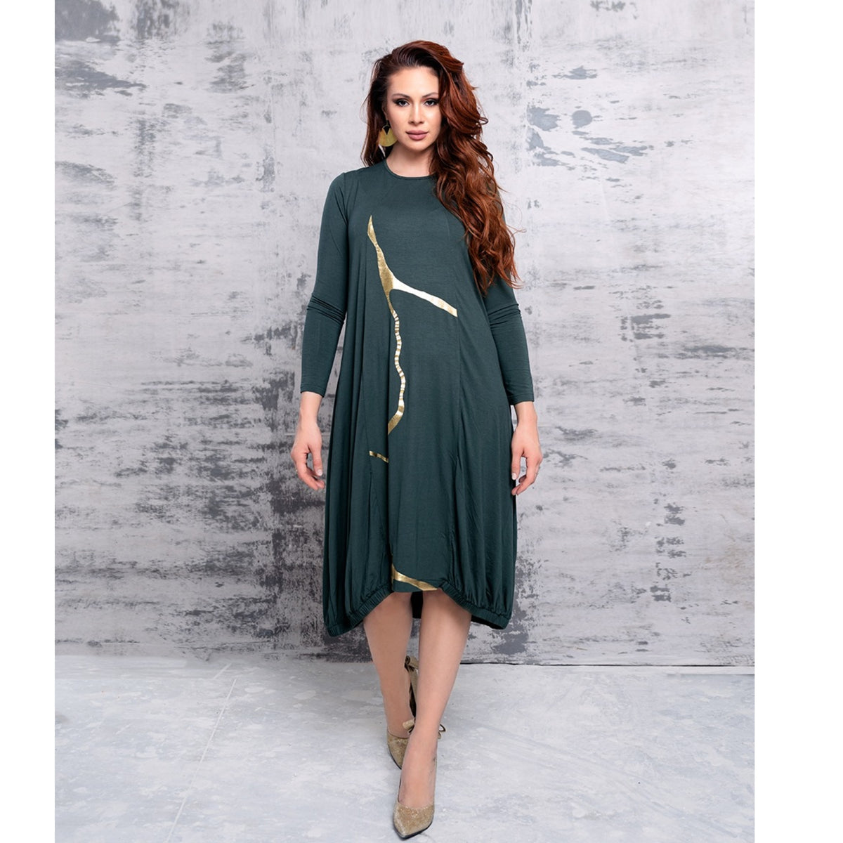 Nobu Dress Pine by Mikah
