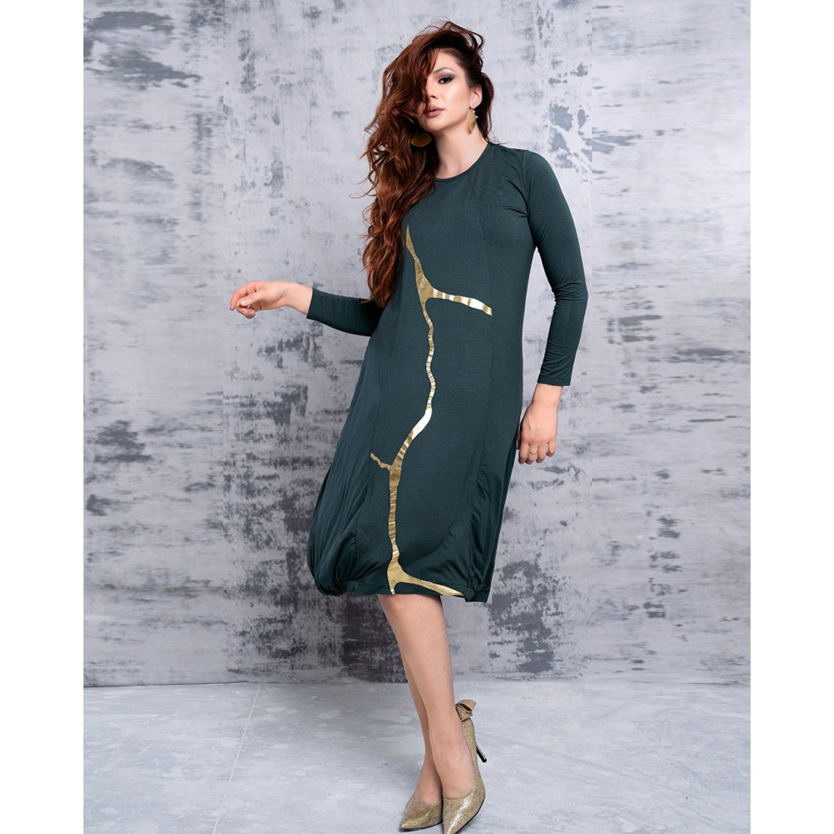 Nobu Dress Pine by Mikah