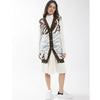 Tiger Stripe Cardi Vest Olive/Blue