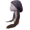 Ombre Squares Fringe Dacee Headscarf