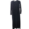 Black Silver Studded Velvet Classic Maxi Jackie O