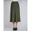 Green Houndstooth Mock Neck Sweater Set by Yal