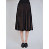 Black/Camel Drop Shoulder Shimmer Stitch Sweater Set by Yal