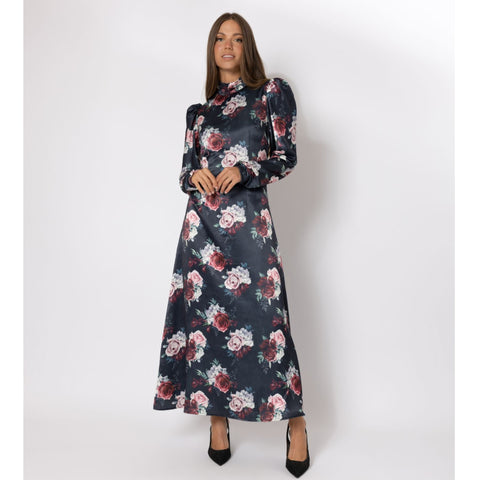 Nina Roses Maxi Dress