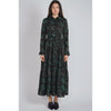 Green Print Dress by Yal