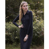 Button Front Maxi Shirt Dress Adina LV
