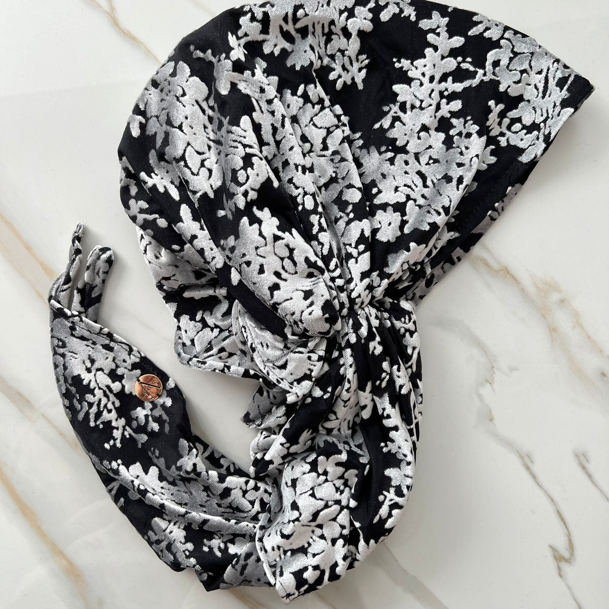 Tiger Velvet Pretied Scarf by Valeri – The Mimi Boutique