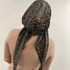 Leopard Velvet Pretied Scarf by Valeri