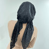Leopard Velvet Pretied Scarf by Valeri