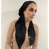 Rosa Black Velvet Pretied Scarf by Valeri