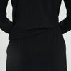 All Over Ruched Dress Black by MM