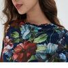 All Over Ruched Dress Floral by MM LIMITED EDITION