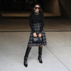 MM Pleated Skirt Tweed
