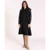 Black Quilted Shine Jacket by OC
