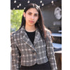 Plaid Blazer by Pinto