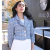 Plaid Blazer by Pinto