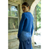 Blue Slip Dress + Crop Sweater Set Adina LV