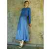 Blue Slip Dress + Crop Sweater Set Adina LV